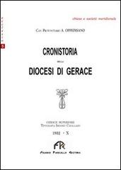 Cronistoria della Diocesi di Gerace di Antonio Oppedisano edito da FPE-Franco Pancallo Editore
