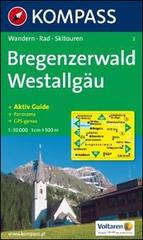 Carta escursionistica n. 2. Austria. Vorarlberg. Bregenzerwald-Westallgäu 1:50.000. Adatto a GPS. Digital map. DVD-ROM edito da Kompass