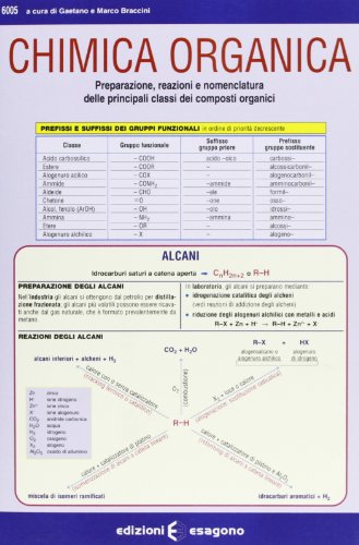 Chimica organica. Preparazione, reazioni e nomenclatura delle principali classi dei composti organici. Per le Scuole superiori di M. Braccini, G. Braccini edito da Esagono