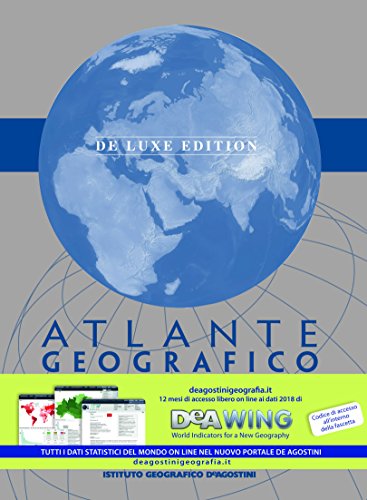 Atlante geografico De Agostini. Deluxe edition. Ediz. a colori. Con aggiornamento online edito da De Agostini