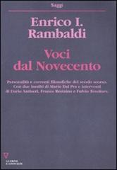 Voci del Novecento di Enrico Isacco Rambaldi edito da Guerini e Associati
