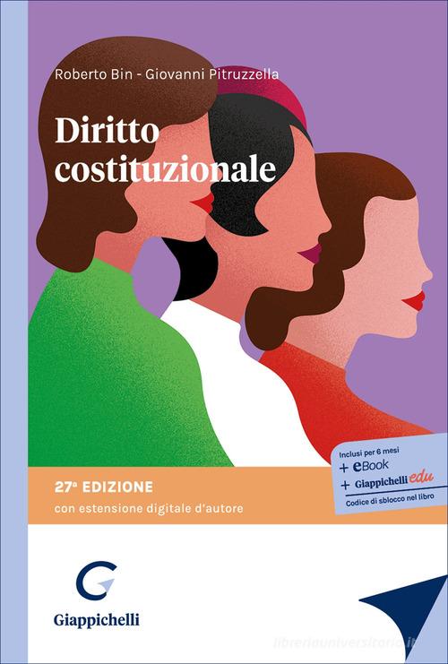 Diritto costituzionale di Roberto Bin, Giovanni Pitruzzella edito da Giappichelli