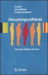 Clinica psicologica dell'obesità. Esperienze cliniche e di ricerca edito da Springer Verlag