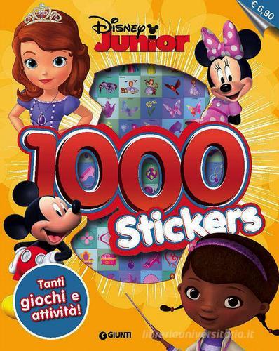 Disney junior. 1000 stickers. Con adesivi edito da Disney Libri