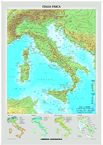 Italia fisica e politica edito da Libreria Geografica