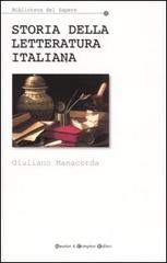 Storia della letteratura italiana di Giuliano Manacorda edito da Newton & Compton