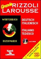 Dizionario Larousse grande italiano-tedesco. Con CD-ROM edito da Rizzoli Larousse