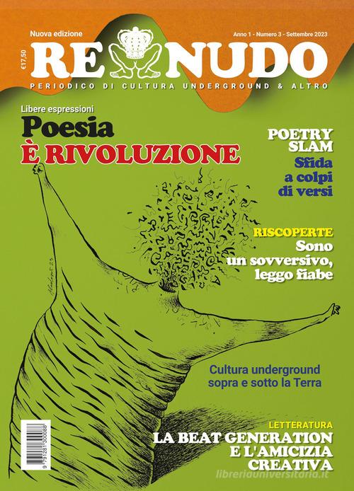Re nudo (2023) vol.3 edito da Re Nudo (Milano)