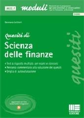 Quesiti di scienza delle finanze di Gennaro Lettieri edito da Maggioli Editore