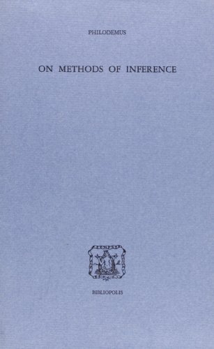 On methods of inference di Filodemo edito da Bibliopolis