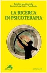 Idee in psicoterapia. La ricerca in psicoterapia edito da Alpes Italia