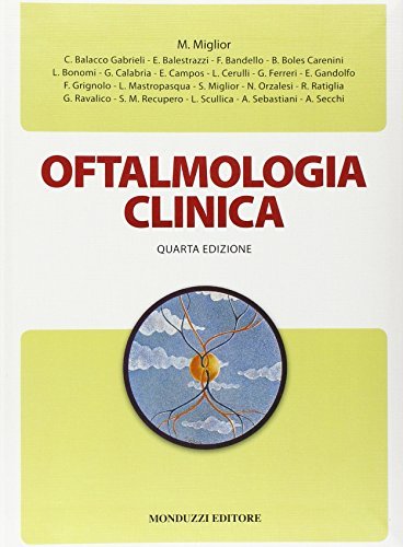 Oftalmologia clinica edito da Monduzzi