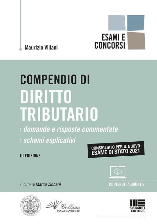 Compendio di diritto tributario di Maurizio Villani edito da Maggioli Editore