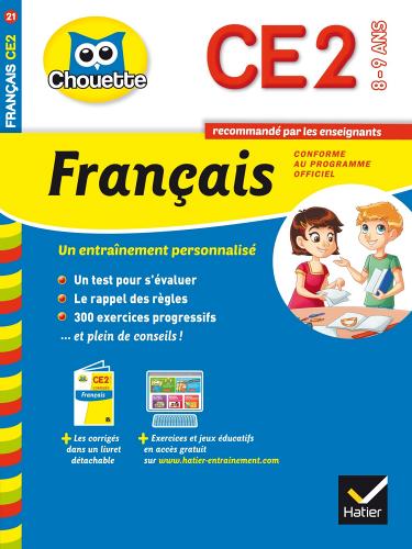 Français CE2. 8-9 ans. Per la Scuola elementare edito da Hatier