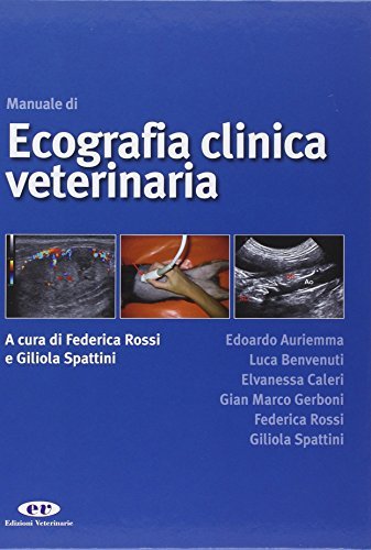 Manuale di ecografia clinica veterinaria edito da Edizioni Veterinarie