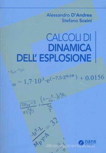 Calcoli di dinamica dell'esplosione di Stefano Scaini, Alessandro D'Andrea edito da Nane Edizioni