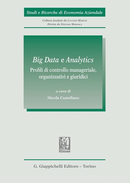 Big Data e Analytics edito da Giappichelli