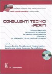 Consulenti tecnici e periti. Con CD-ROM edito da Giappichelli
