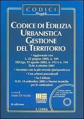 Codice di edilizia, urbanistica, gestione del territorio edito da Maggioli Editore