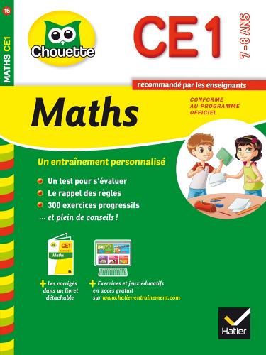 Maths CE1. 7-8 ans. Per la Scuola elementare edito da Hatier