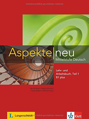 Aspekte 1.1. Lehrbuch. Per le Scuole superiori. Con DVD. Con espansione online vol.1 edito da Klett