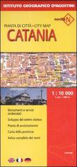 Catania 1:10 000. Ediz. multilingue edito da De Agostini