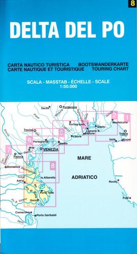 Delta del Po 1:50.000 edito da Belletti