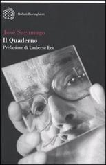 Il quaderno di José Saramago edito da Bollati Boringhieri