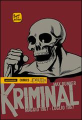 Kriminal vol.10 di Max Bunker, Magnus edito da Mondadori Comics