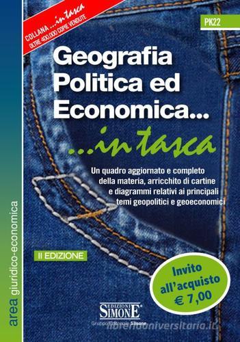 Geografia politica ed economica edito da Edizioni Giuridiche Simone