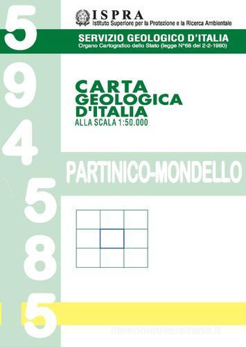 Carta geologica d'Italia. Partinico-Mondello edito da ISPRA Serv. Geologico d'Italia