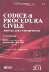 Codice di procedura civile. Annotato con la giurisprudenza. Con CD-ROM edito da Edizioni Giuridiche Simone