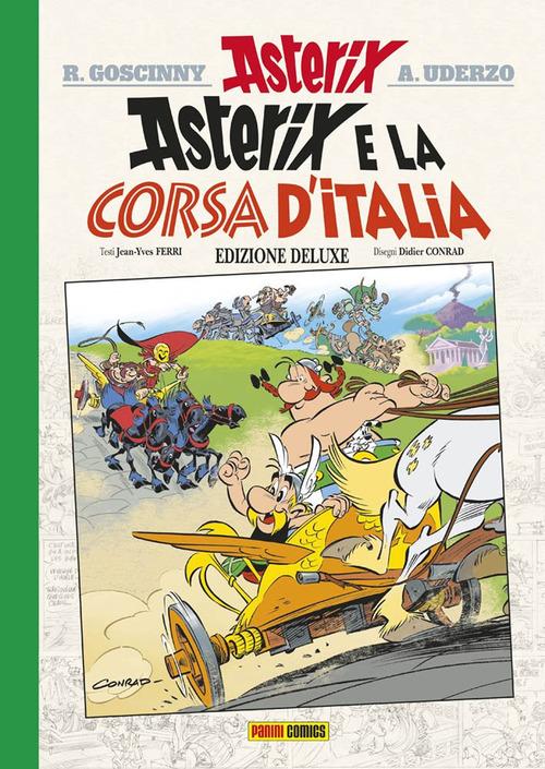 Asterix e la corsa d'Italia. Ediz. deluxe di Jean-Yves Ferri, Didier Conrad edito da Panini Comics