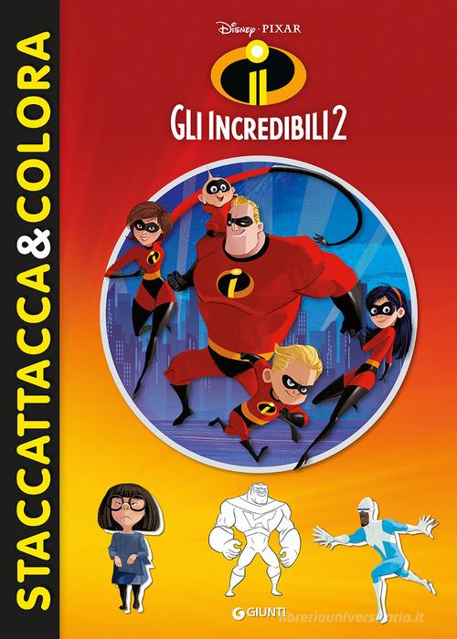 ALBUM DA COLORARE CON PENNARELLI DISNEY GLI INCREDIBILI 2 CRAYOLA