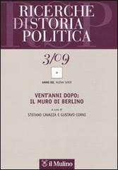 Ricerche di storia politica (2009) vol.3 edito da Il Mulino