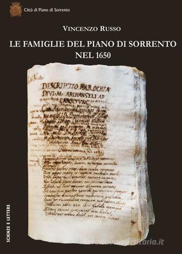 Le famiglie del Piano di Sorrento nel 1650 di Vincenzo Russo edito da Scienze e Lettere