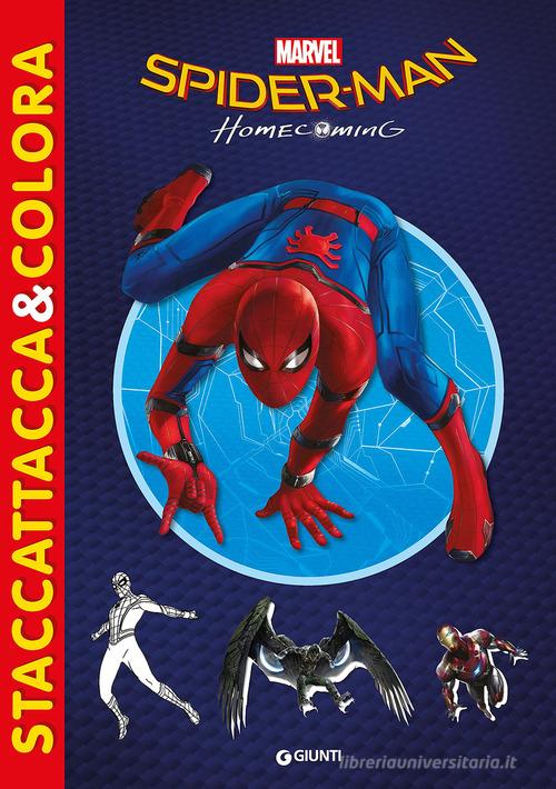 Spider-Man homecoming. Staccattacca & colora. Con adesivi edito da Marvel Libri