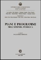 Piani e programmi nell'azienda pubblica edito da Cacucci