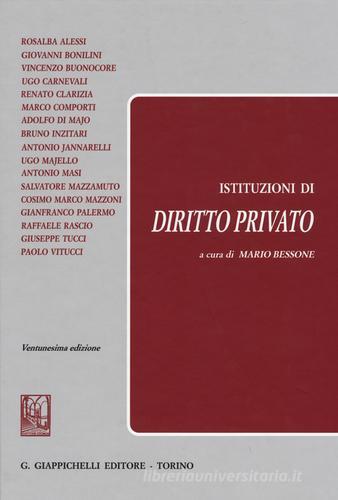 Istituzioni di diritto privato edito da Giappichelli