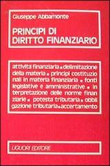 Principi di diritto finanziario di Giuseppe Abbamonte edito da Liguori