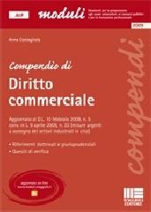 Compendio di diritto commerciale di Anna Costagliola edito da Maggioli Editore