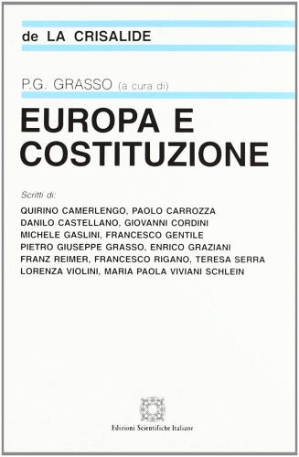 Europa e costituzione edito da Edizioni Scientifiche Italiane