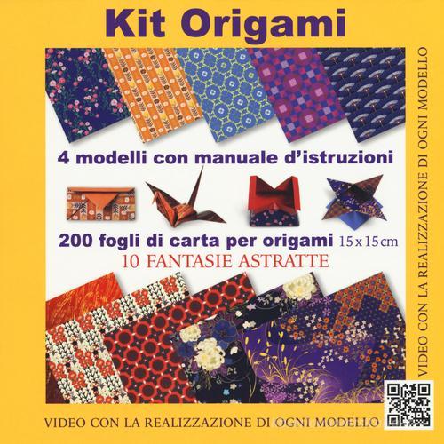 Kit origami. 10 fantasie astratte. Con gadget di Francesco Decio, Vanda Battaglia edito da Nuinui