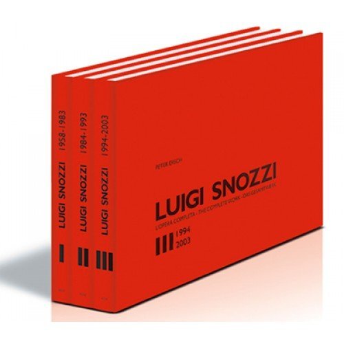 Luigi Snozzi. L'opera completa. Ediz. italiana, inglese e tedesca di Peter Disch edito da ADV Advertising Company