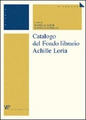 Catalogo del Fondo librario Achille Loria edito da Vita e Pensiero