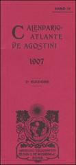 Calendario atlante De Agostini 1907 edito da De Agostini