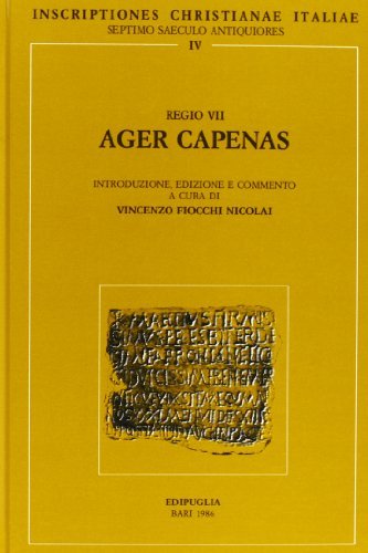 Inscriptiones christianae Italiae septimo saeculo antiquiores vol.4 edito da Edipuglia