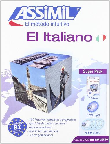 El Italiano. Con 4 CD Audio. Con CD Audio formato MP3 di Anne-Marie Olivieri, B. Cabal edito da Assimil Italia