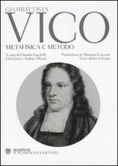 Metafisica e metodo. Testo latino a fronte di Giambattista Vico edito da Bompiani