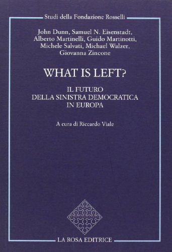 What is left? Il futuro della Sinistra democratica in Europa. Atti del Convegno (Torino, 3-5 dicembre 1992) edito da La Rosa Editrice
